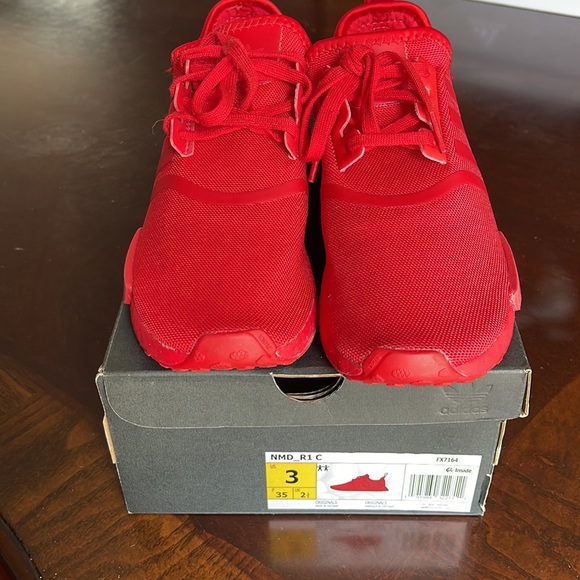 ADIDAS NMD_R1 C RUNNING SHOESE SIZE 3 PREOWNED GREAT CONDITION - Picture 10 of 10